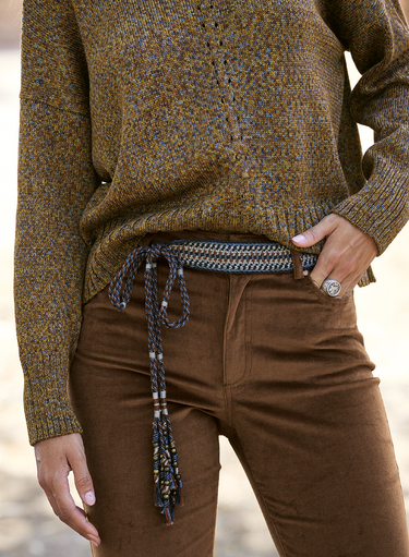 Chameleon Crochet Belt
