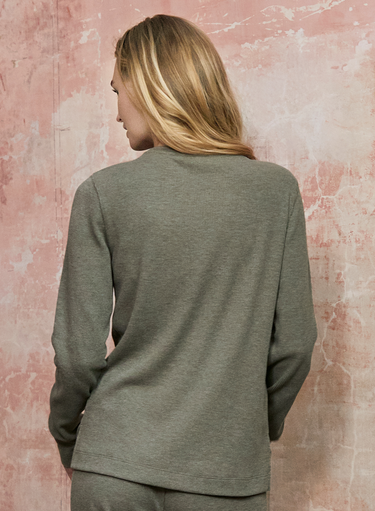Waffle Knit Pullover