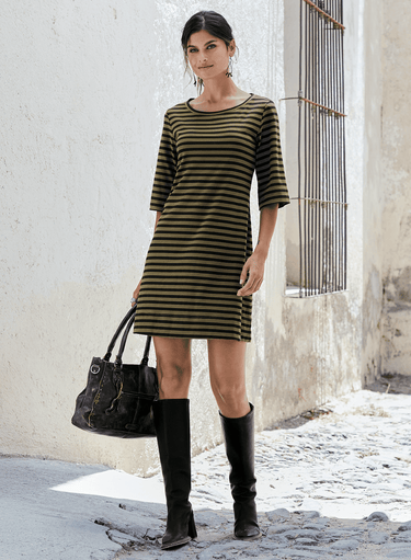 Saint-Malo Stripe Dress