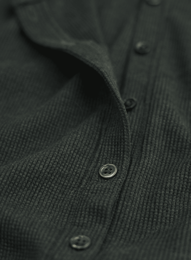 Waffle Buttoning Top