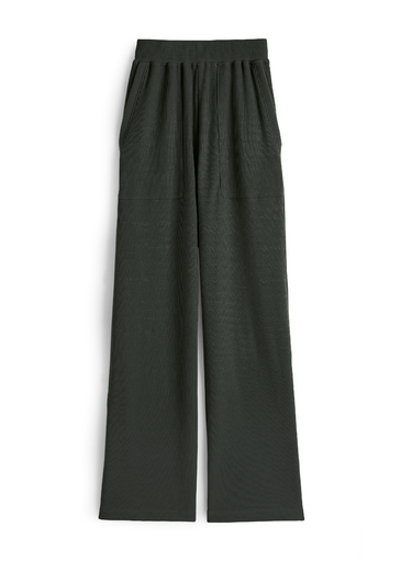 Waffle Wide Leg Pants