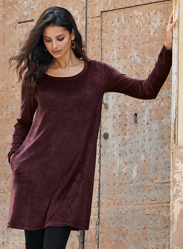 Velour Orla Dress