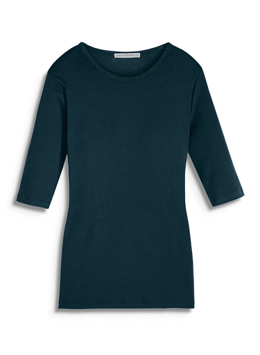 Pima Rib Knit Crew