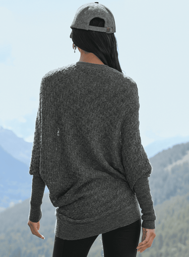 Lace Knit Dolman Tunic