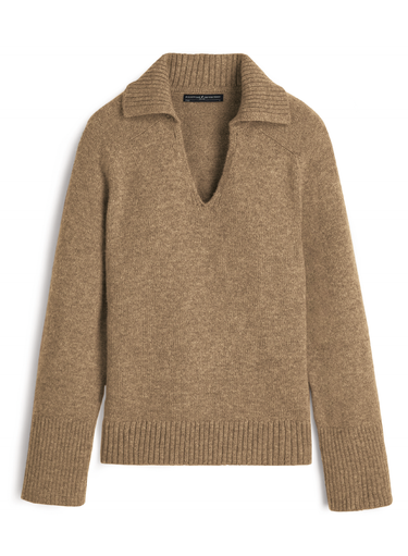 Edler Alpaka-Polopullover