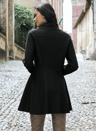 Lausanne Boiled Knit Coat