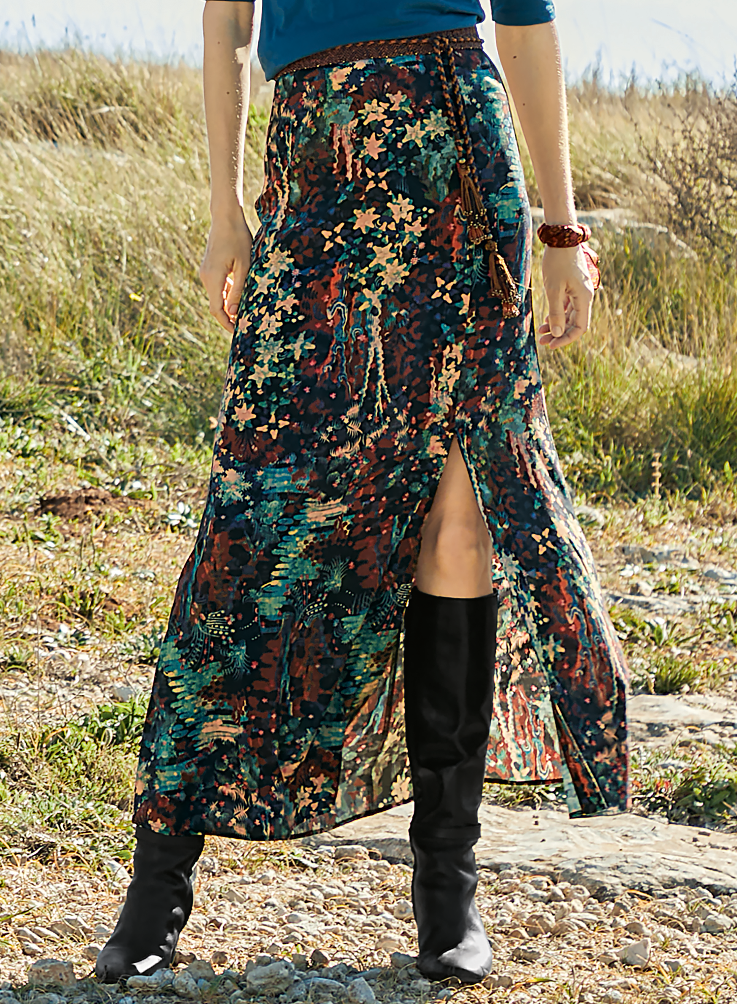 Magic Forest Maxi-Skirt – Peruvian Connection