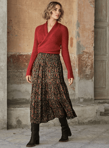 Toulouse Tiered Skirt