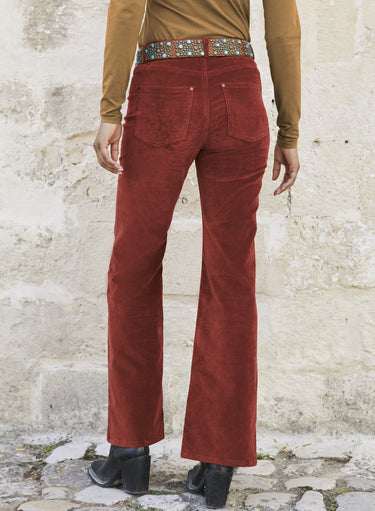 Boot Cut Velveteen Jeans