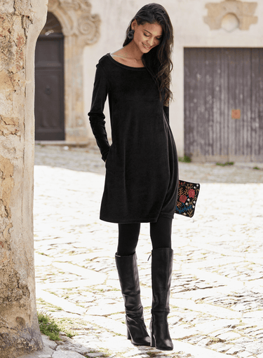 Velour Orla Dress