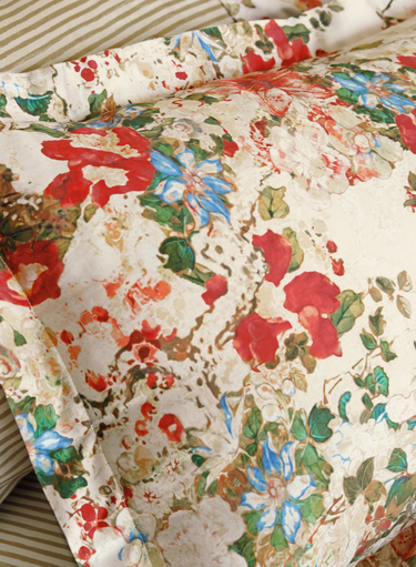 Ivory Hokkaido Flower Sham