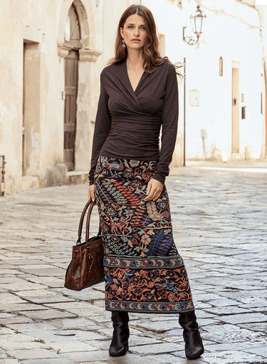 Sung Tapestry Skirt