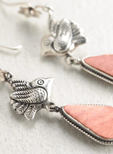 Jasper Teardrop Earrings