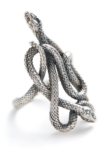 Sterling Serpente Ring