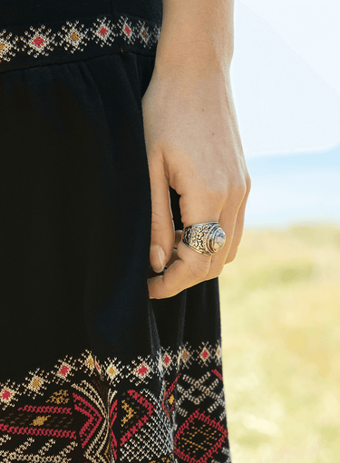 Carrara Cocktail Ring