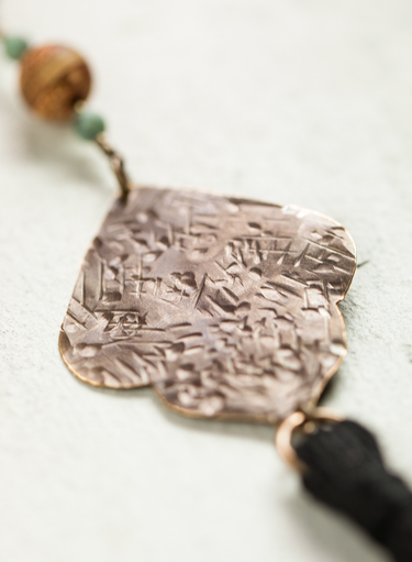 Leaf Tassel Necklace
