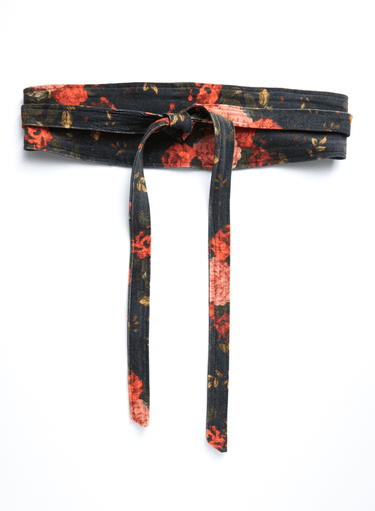 Fleur Nocturne Obi Sash