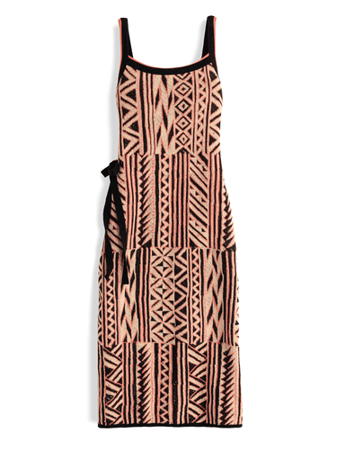Tapa Wrap Dress
