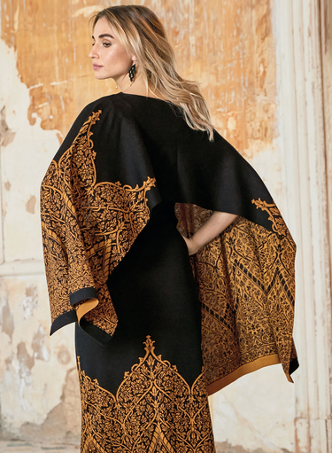 Arabesque Revers. Dress/Poncho