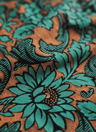 Intaglio Floral Dress