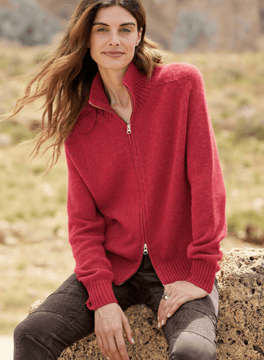 Valmorel Zip Cardigan