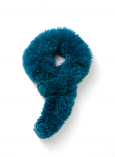 Alpaca Fur Pull-Through Scarf