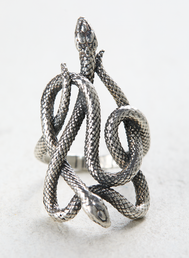 Sterling Serpente Ring
