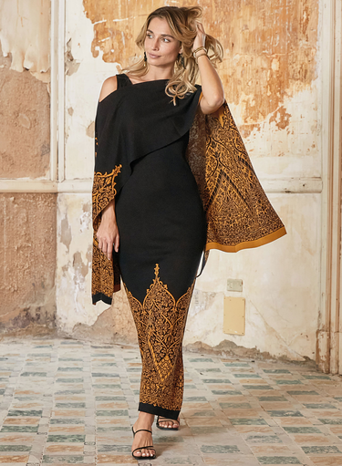 Arabesque Revers. Dress/Poncho