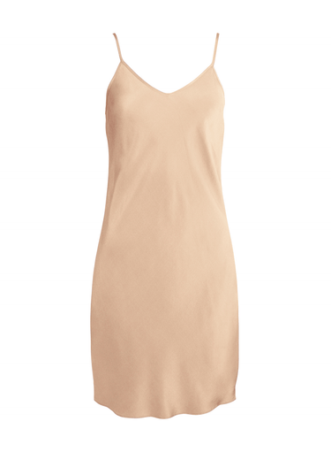 Silk Slip Dress, 33"