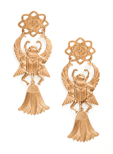 Scarab Earrings