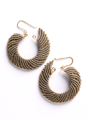 Maleka Hoop Earrings