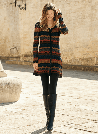 Aria Buttoning Tunic