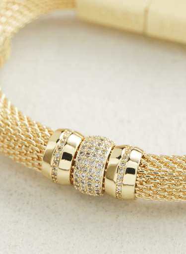Gold Mesh Bracelet