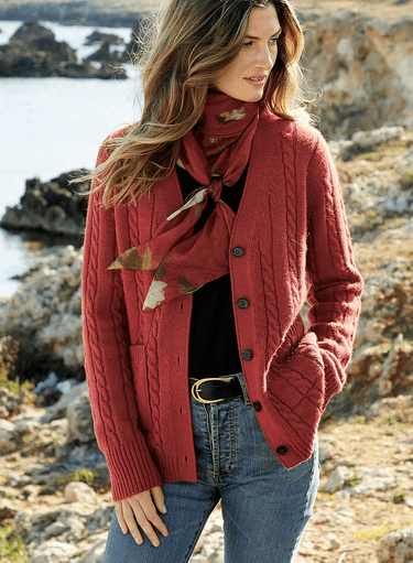 Hibiscus Scarf