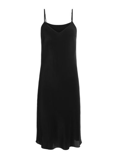 Silk Slip-Dress, 36 In.