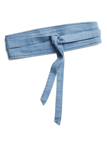 Chambray Obi Belt