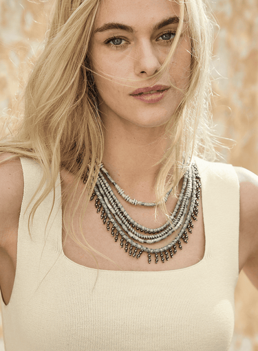Silver Pathways Necklace