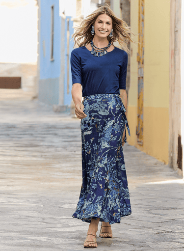 Donatella Wrap Skirt
