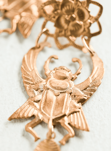 Scarab Earrings