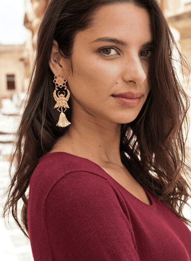 Scarab Earrings