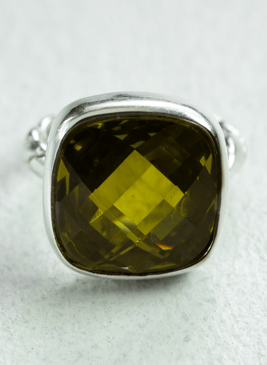 Citrus Crystal Ring