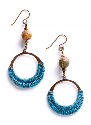 Artifact Hoop Earrings