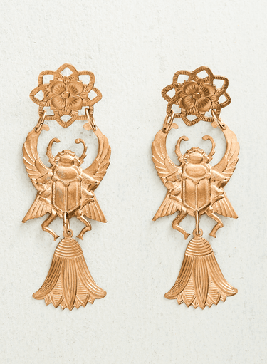 Scarab Earrings