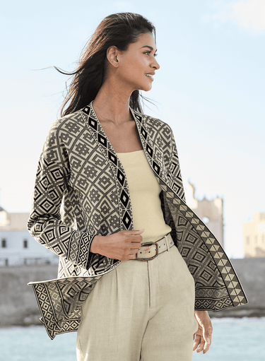 Printmaker Cardigan