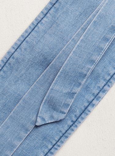 Chambray Obi Belt