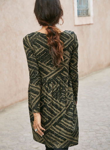 Blockprint Dress