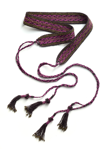 Bronze Beaded Belt