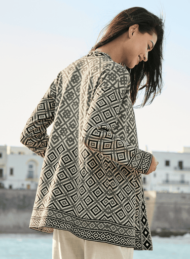Printmaker Cardigan