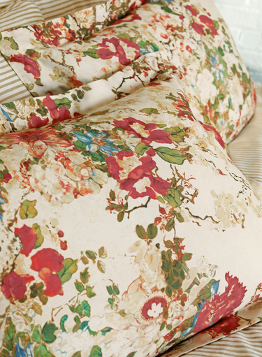 Ivory Hokkaido Flower Sham