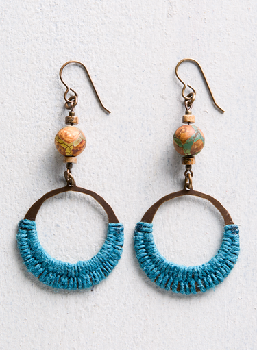 Artifact Hoop Earrings